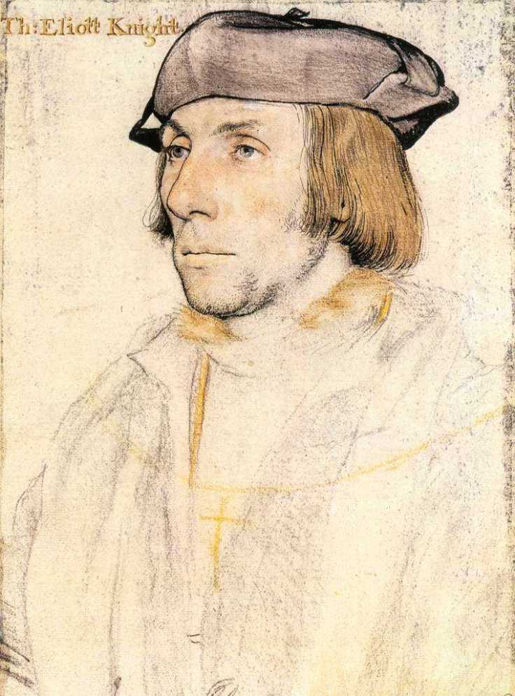 Hans Holbein Sir Thomas Elyot