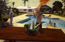 Barbecue, 1982, Collection Steve Martin.